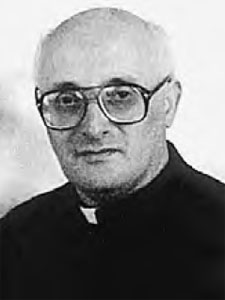 Don Oliviero Facci — Ritratto identificato nella biografia nominativa pubblicata dalla Diocesi di Bergamo.