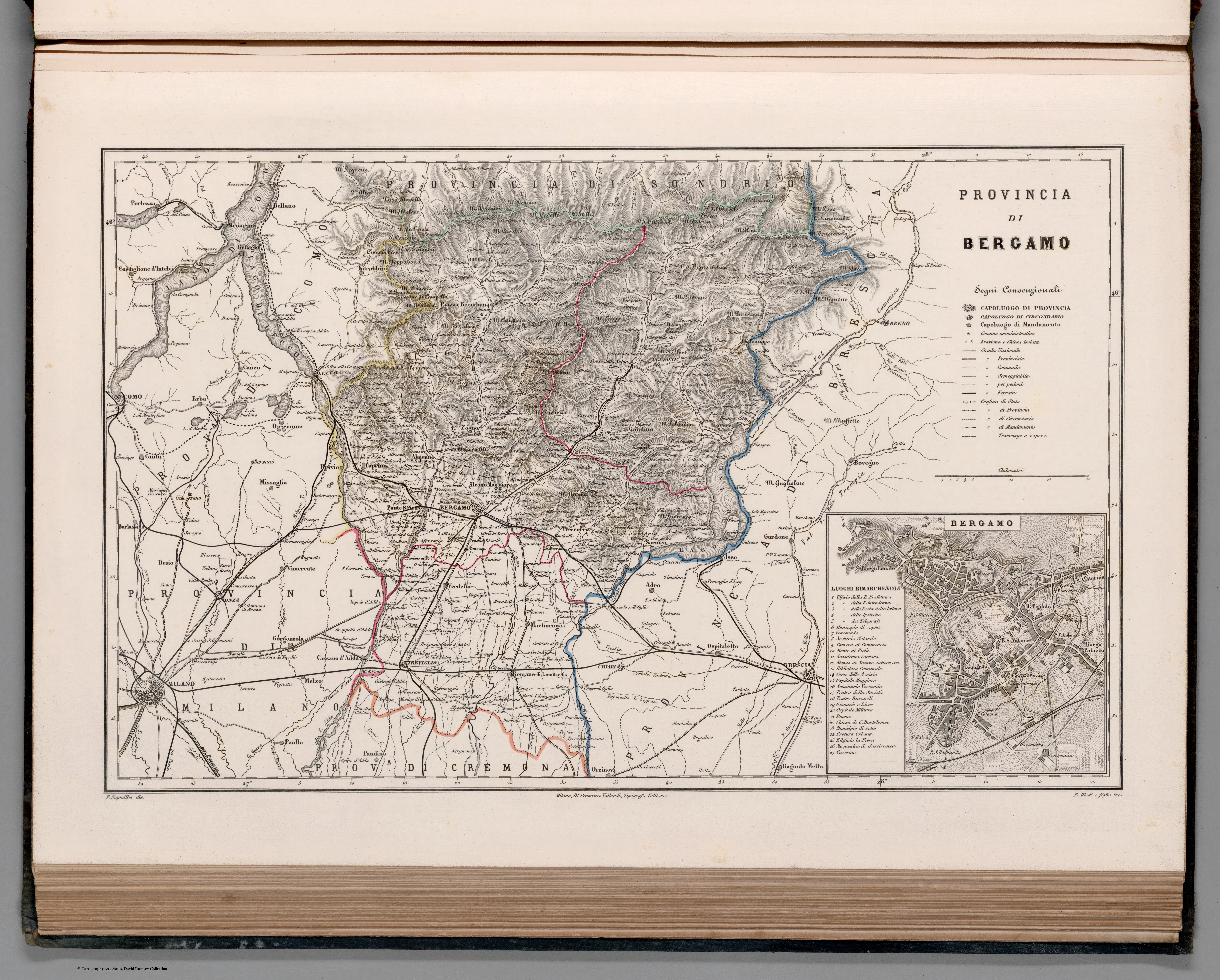 Provincia di Bergamo — Francesco Vallardi